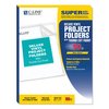 C-Line Products Project Folder Jacket, Clear, PK50 62138